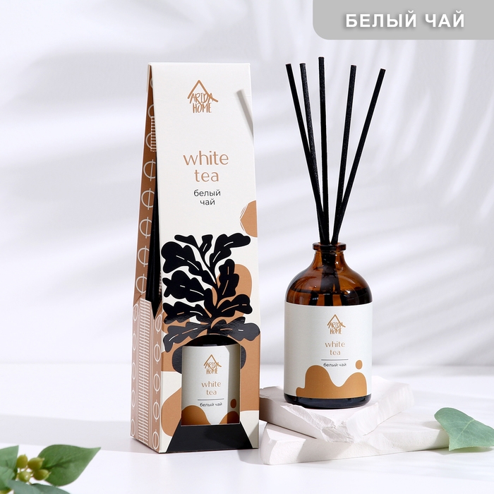 Диффузор ароматический Белый чай 100 мл Диффузор ароматический Белый чай 100 мл