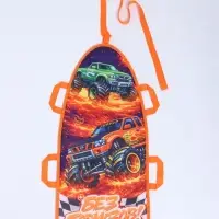 Ледянка мягкая Snow Cat &laquo;Без тормозов&raquo;, 90&times;40 см, толщина 1 см, с ручками, МИКС
