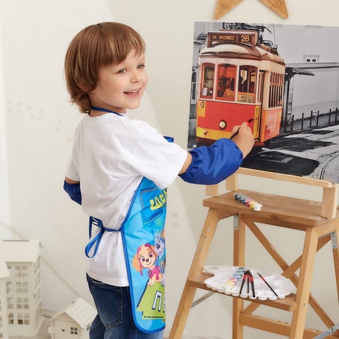 Фартук с нарукавниками детский PAW PATROL «Щенячий Патруль», 49х39 см Фартук с нарукавниками детский PAW PATROL «Щенячий Патруль», 49х39 см