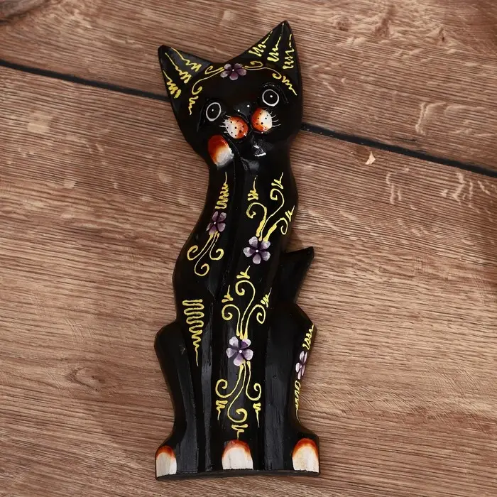 Сувенир Сувенир "Кошка" албезия 30 см