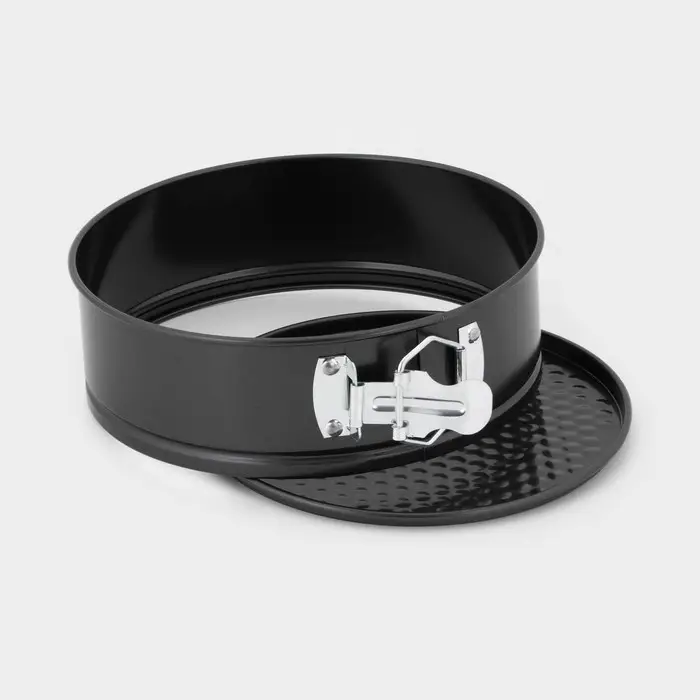 Форма для выпечки Доляна &laquo;Элин. Круг&raquo;, d=20 см, разъёмная, антипригарное покрытие, чёрная