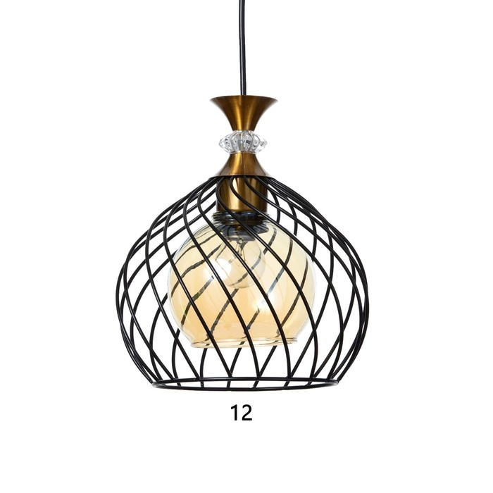 Светильник BayerLux Светильник BayerLux "Синара" E27 40Вт черный 21,5х21,5х19-119 см