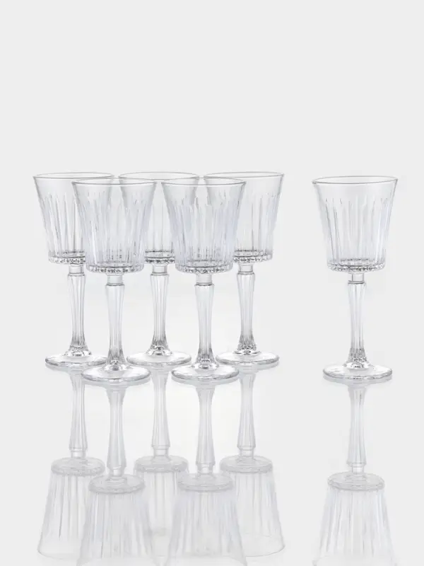 Набор бокалов для вина Набор бокалов для вина "Solennita" 6 шт, 8,7х20,3 см, прозрачные