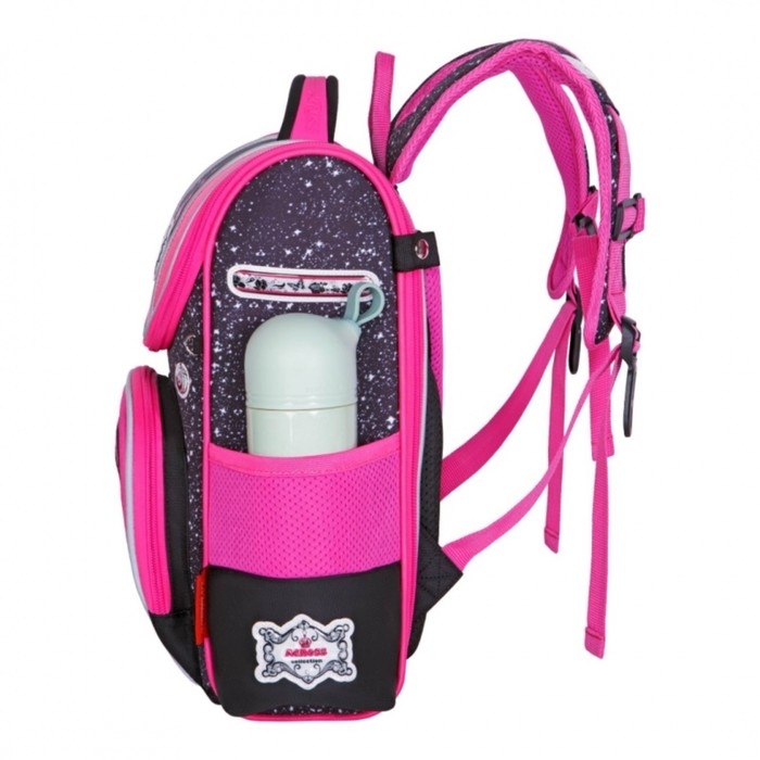 Ранец школьный Стандарт, раскаладной, 35 х 22 х 12 см, Across 191, наполнение: мешок, розовый ACR22-191-8 Ранец школьный Стандарт, раскаладной, 35 х 22 х 12 см, Across 191, наполнение: мешок, розовый ACR22-191-8