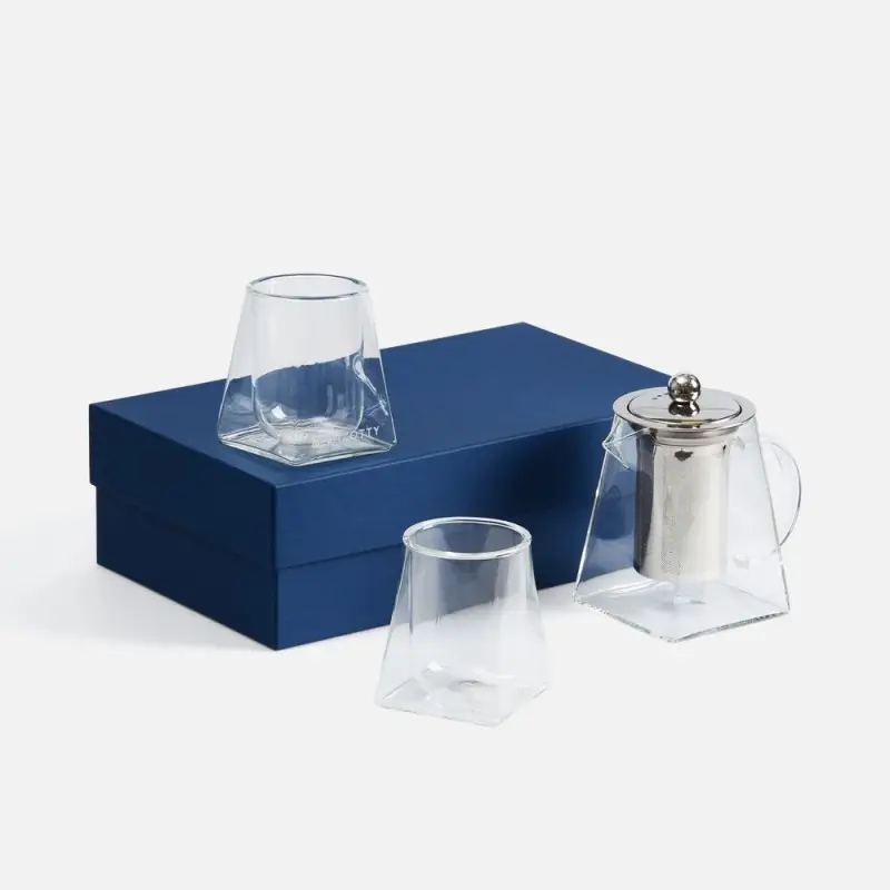 Чайный набор Quadroni в темно-синей коробке Чайный набор Quadroni в темно-синей коробке