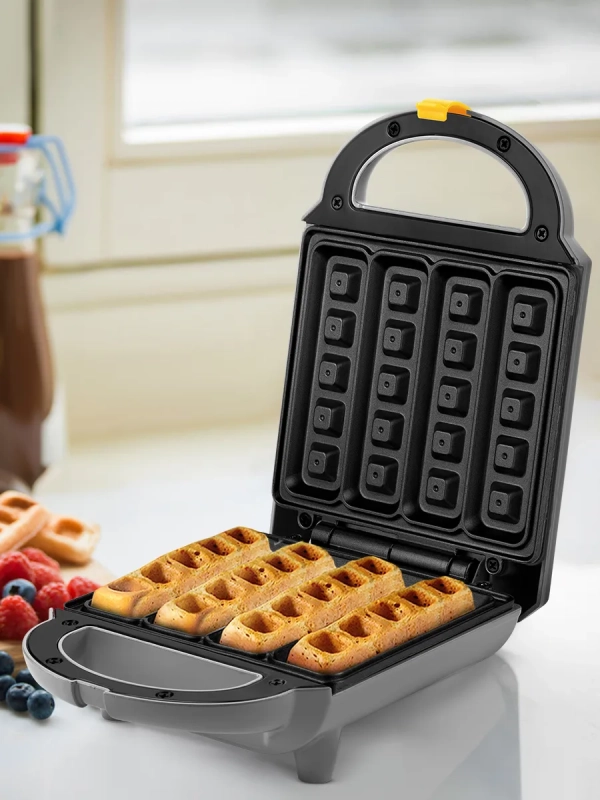 Вафельница электрическая для венских вафель КТ-1697 460 Вт