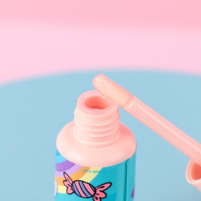 Набор детской косметики «Самая чудесная», блеск для губ, косметичка, заколки