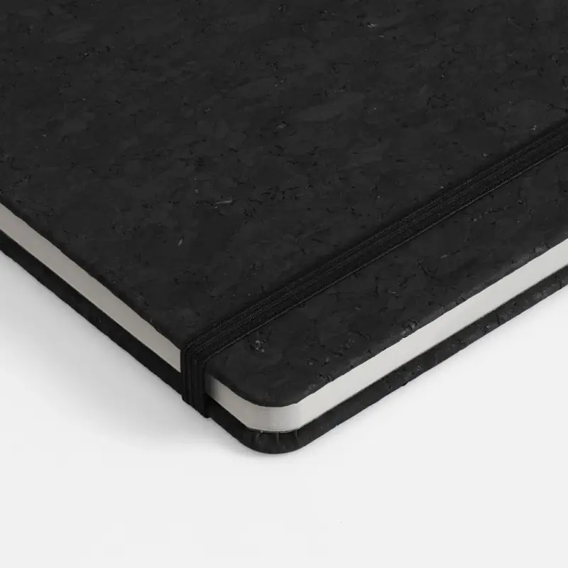 Блокнот Cork County, черный Блокнот Cork County, черный