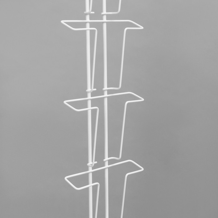 Полоса для открыток, 10 карманов А6, цвет белый Полоса для открыток, 10 карманов А6, цвет белый