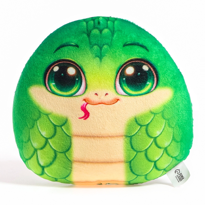 Новый год! Мягкая игрушка «Змейка» с книжкой Новый год! Мягкая игрушка «Змейка» с книжкой