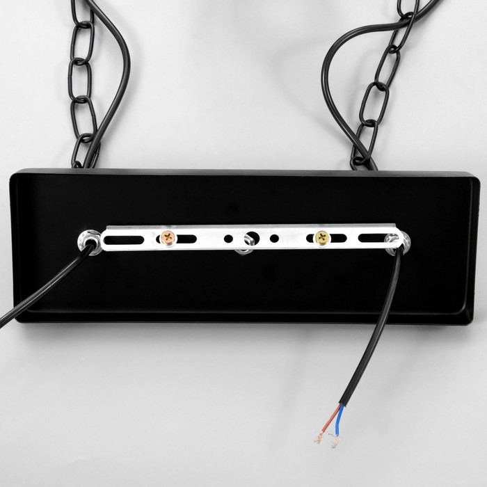 Люстра Люстра "Willow" 6хЕ27 40Вт черный 55х100 см