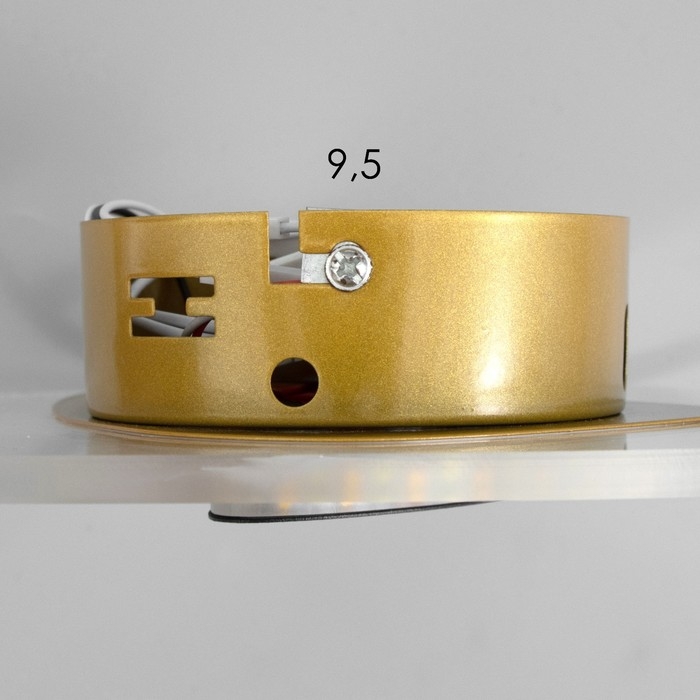 Бра "Августа" LED 5Вт золото-черный 20х26х4,5см