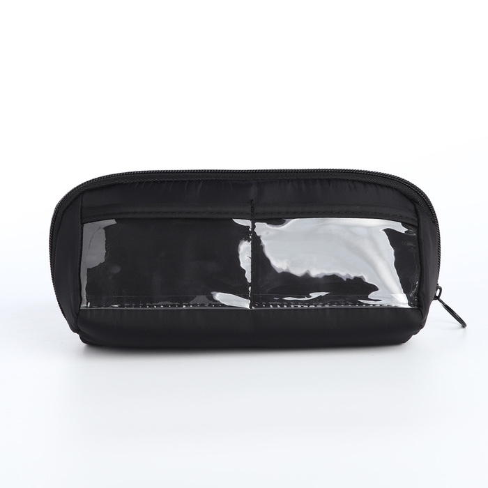 Косметичка на молнии, цвет чёрный Косметичка на молнии, цвет чёрный