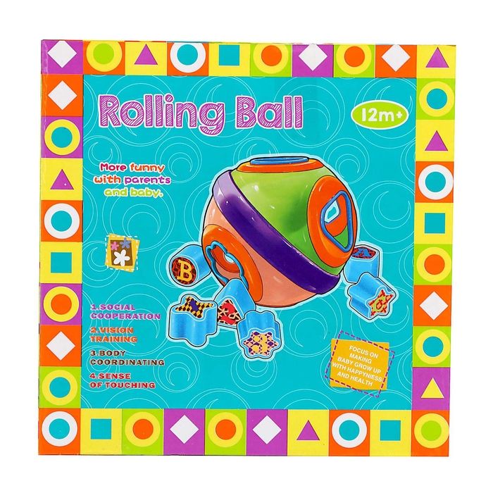 Сортер «Шар», 6 фигур Сортер «Шар», 6 фигур