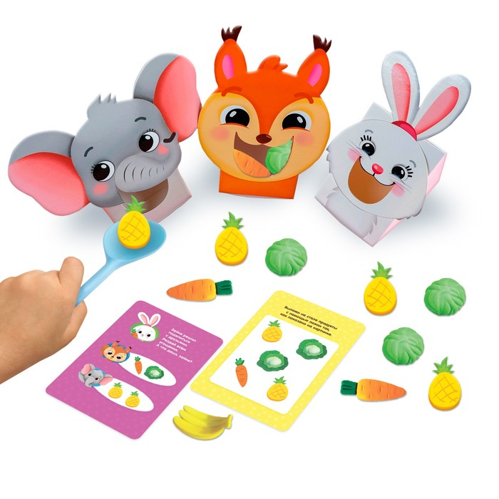 Набор-сортер «Накорми животное. Обед в зоопарке» Набор-сортер «Накорми животное. Обед в зоопарке»