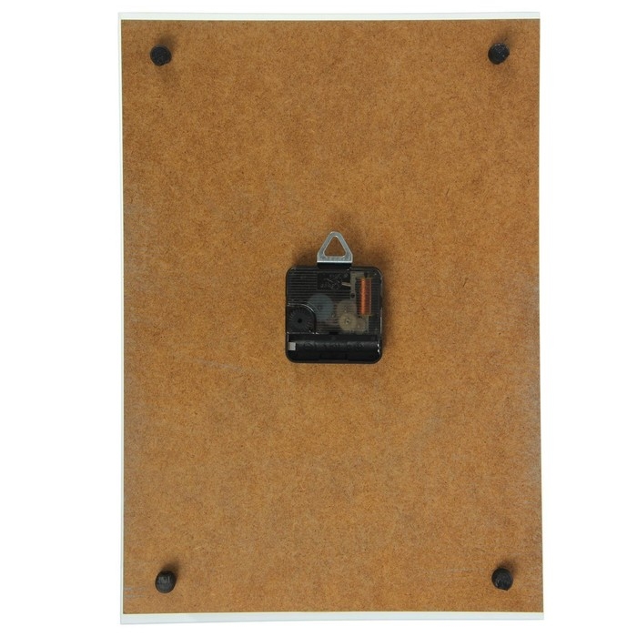 Часы-картина настенные, интерьерные  Часы-картина настенные, интерьерные "Девушка в красном платье в Париже" бесшумные, 25 х 35 см 115511