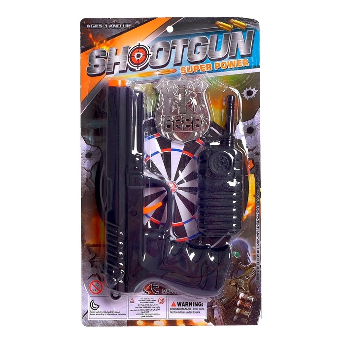 Набор полицейского «Рука правосудия», с пистолетом-трещоткой Набор полицейского «Рука правосудия», с пистолетом-трещоткой