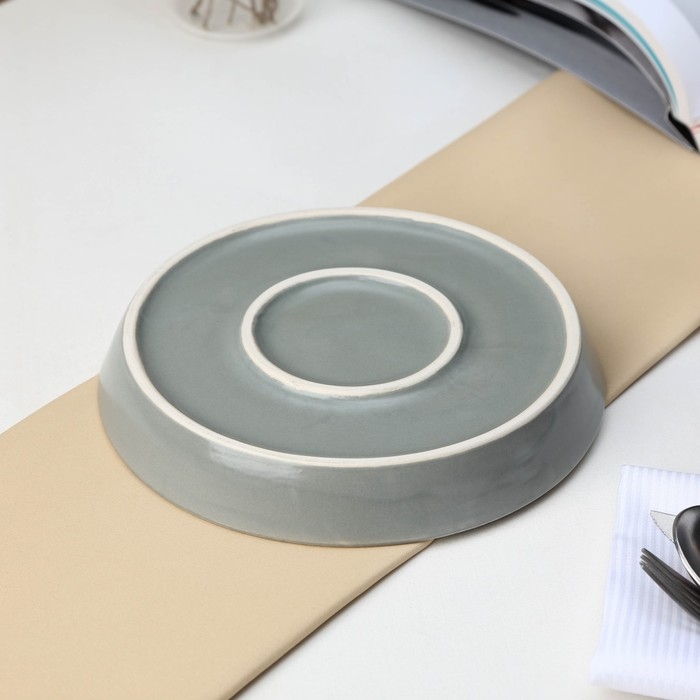 Блюдо фарфоровое Effetto, d=17,5 см, h=3 см Блюдо фарфоровое Effetto, d=17,5 см, h=3 см