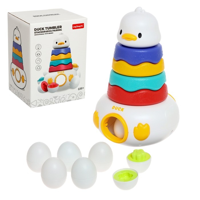 Пирамидка-сортер «Утёнок» Пирамидка-сортер «Утёнок»