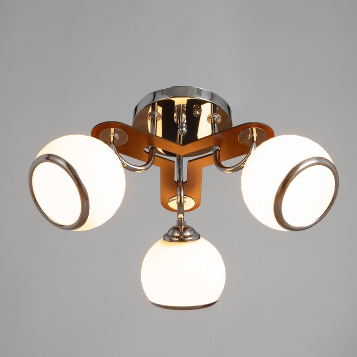 Люстра Люстра "Бетти" 3х40Вт Е27 Хром МОДЕЛЬ: 2800299