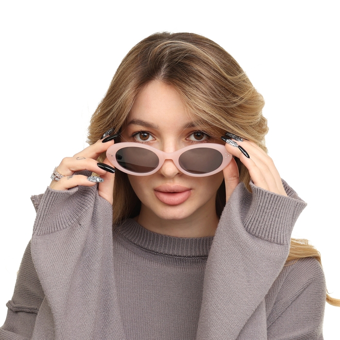 Очки солнцезащитные женские Очки солнцезащитные женские "OneSun", uv 400, дужка 14.5 см, линза 5.2х3.6 см