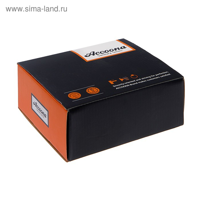 Смеситель для биде Accoona A3290, однорычажный, с гигиенической лейкой, латунь, хром Смеситель для биде Accoona A3290, однорычажный, с гигиенической лейкой, латунь, хром