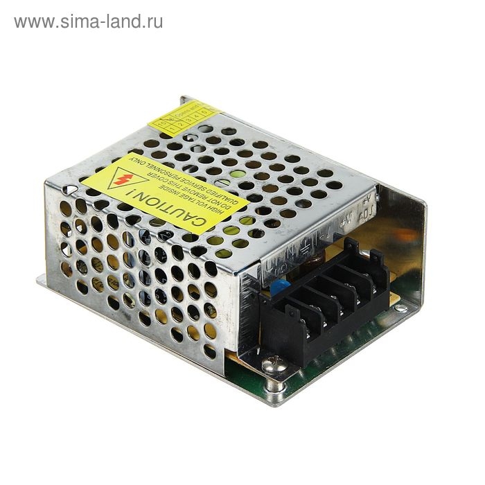 Блок питания Ecola для светодиодной ленты 12 В, 25 Вт, IP20 Блок питания Ecola для светодиодной ленты 12 В, 25 Вт, IP20