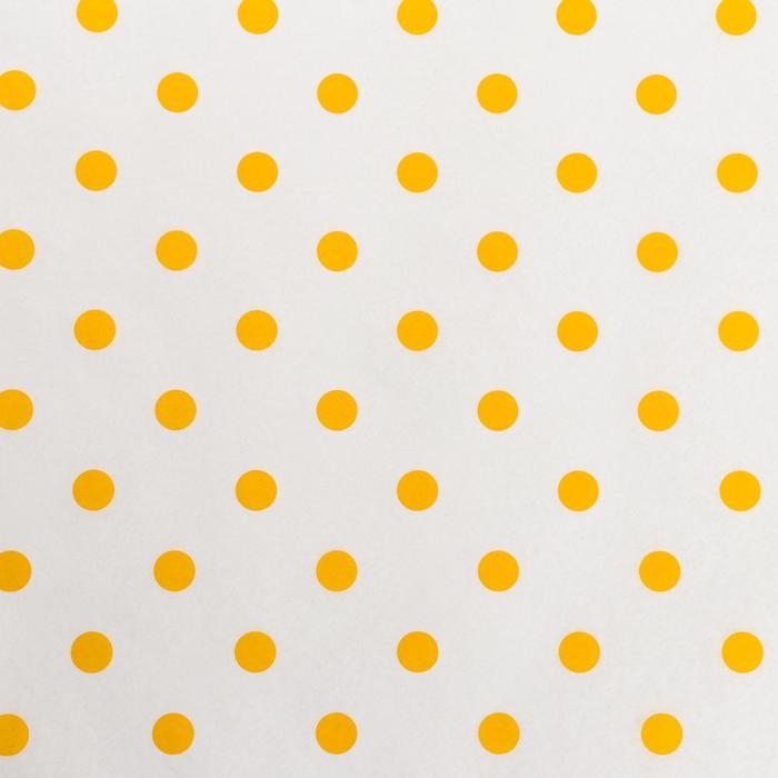 Бумага силиконизированная «Горох», желтый, для выпечки, 0,38 х 5 м Бумага силиконизированная «Горох», желтый, для выпечки, 0,38 х 5 м