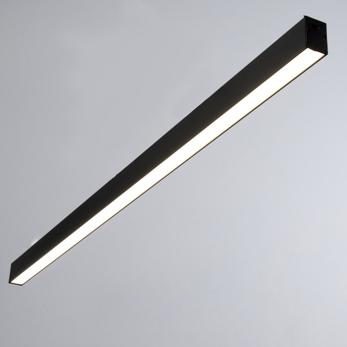 Светильник Светильник "Лайн" LED 18Вт 4000К черный 120х3,3х6 см BayerLux