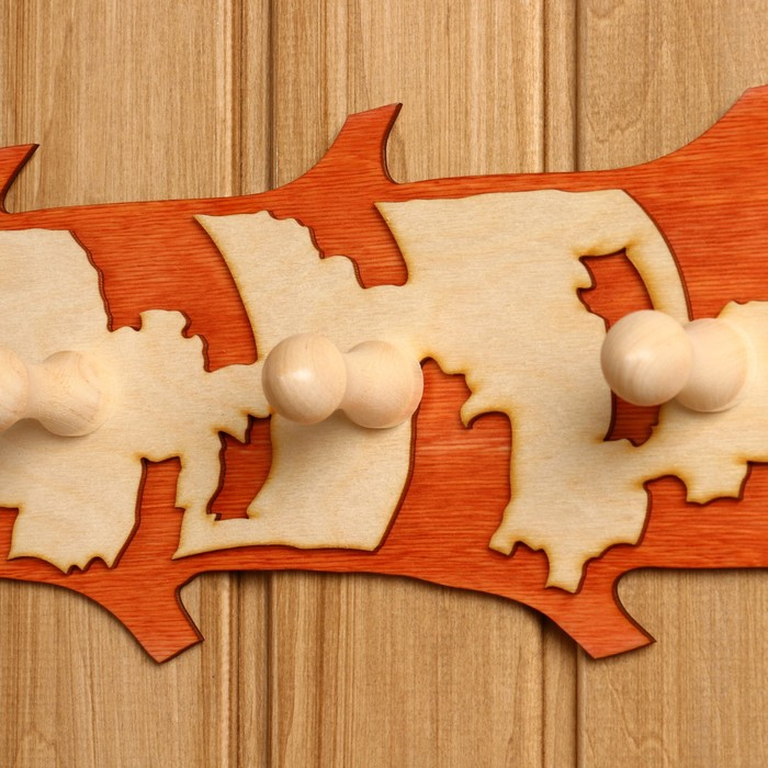 Вешалка 5 рожковая Вешалка 5 рожковая "Березка"