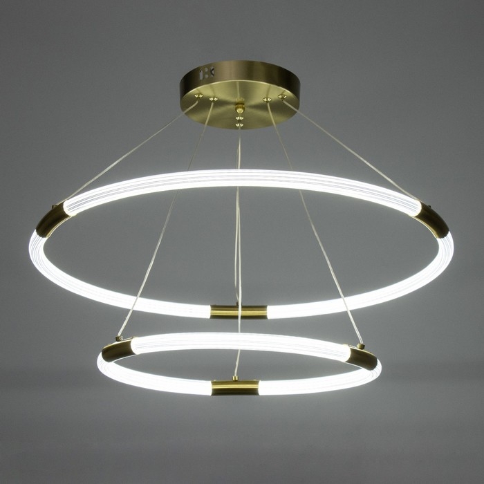 Светильник Светильник "Рингас" 2хLED 68Вт 3000-6000К золото 57х57х120 см BayerLux