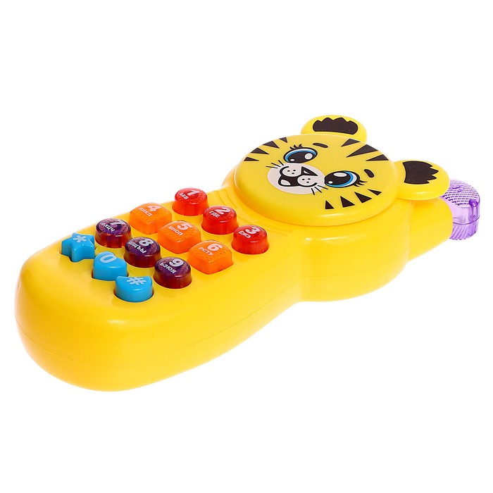 Телефон музыкальный &laquo;Тигруля&raquo;, звук, свет