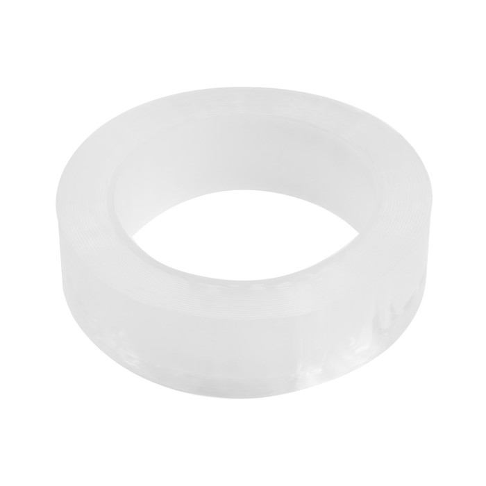 Лента клейкая ТУНДРА, прозрачная, двухсторонняя, 30 мм х 5 м Лента клейкая ТУНДРА, прозрачная, двухсторонняя, 30 мм х 5 м