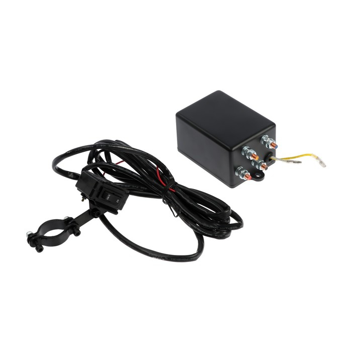 Лебедка электрическая ТУНДРА, 12/24V, 4000 lb (1.8 т), 1.7 л.с., до 6 м/мин, 5.5 мм х 10 м Лебедка электрическая ТУНДРА, 12/24V, 4000 lb (1.8 т), 1.7 л.с., до 6 м/мин, 5.5 мм х 10 м