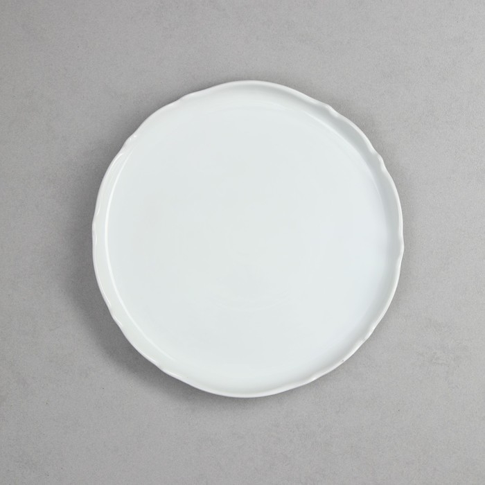 Блюдо «Волна», 25 см, круглое, фарфор, Иран Блюдо «Волна», 25 см, круглое, фарфор, Иран