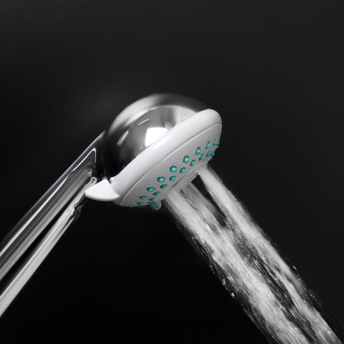 Душевая лейка ZEIN Z0304, 3 режима, d=73 мм, пластик, цвет хром Душевая лейка ZEIN Z0304, 3 режима, d=73 мм, пластик, цвет хром