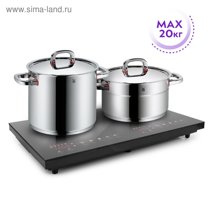 Плитка индукционная Kitfort КТ-105, 2000/2000 Вт, 2 конфорки, 7 программ, сенсор, чёрная Плитка индукционная Kitfort КТ-105, 2000/2000 Вт, 2 конфорки, 7 программ, сенсор, чёрная