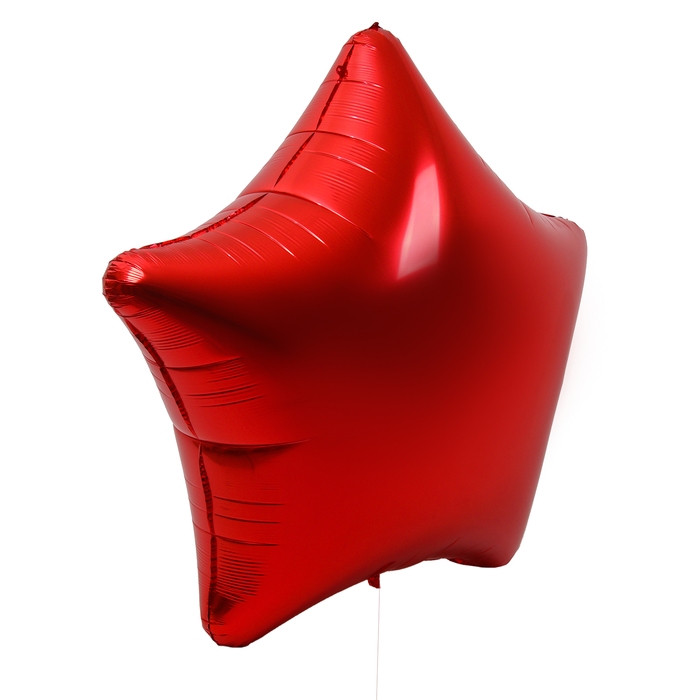 Шар фольгированный 68" &laquo;Звезда гигант&raquo;, цвет красный