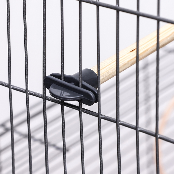 Клетка для птиц Клетка для птиц "Пижон" №104, разборная, 1 секция, 58 х 40 х 48см, бежевая