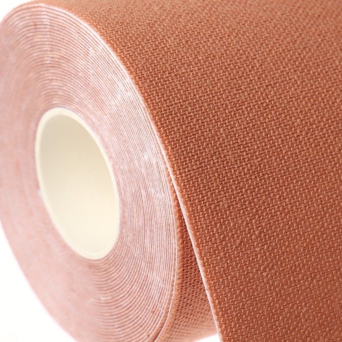 Кинезио-тейп, 10 см × 5 м, цвет бежевый Кинезио-тейп, 10 см × 5 м, цвет бежевый