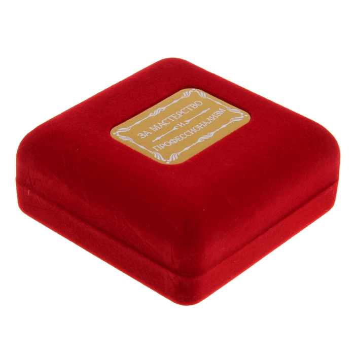 Медаль в бархатной коробке &laquo;За мастерство и профессионализм&raquo;, d= 6,5 см.