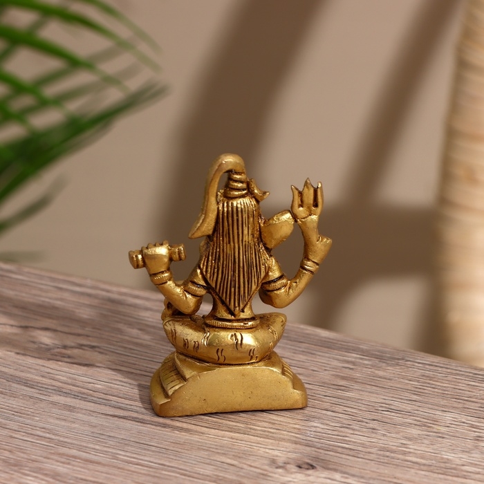 Сувенир Сувенир "Шива" латунь 7,5 см