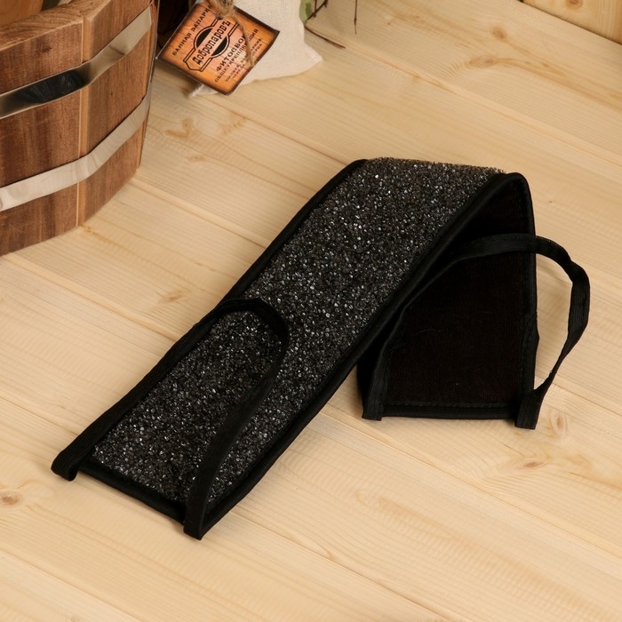 Мочалка банная с ручками Мочалка банная с ручками "Жесть", 48х10см