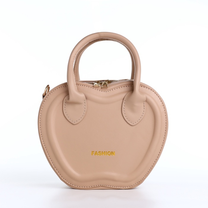 Сумка женская кросс-боди на молнии, цвет бежевый Сумка женская кросс-боди на молнии, цвет бежевый