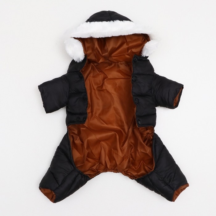 Комбинезон "Лайв" с утяжкой, размер 16 (ДС 36 см, ОГ 46 см, ОШ 35 см), чёрный