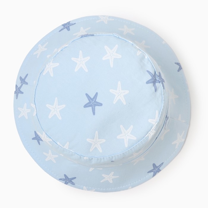 Панама детская MINAKU Панама детская MINAKU "Морская звезда", цвет голубой, р-р 48-49