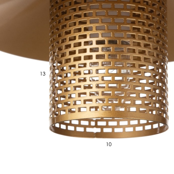 Светильник BayerLux Светильник BayerLux "Туаз" Е27 40Вт золото 25х25х13см