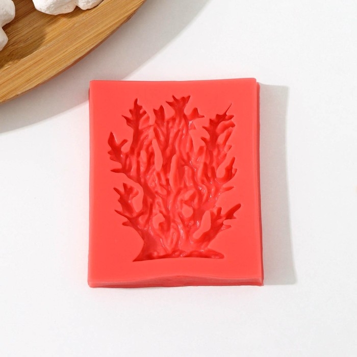 Молд «Коралл», силикон, 7×5,5×1 см, цвет МИКС Молд «Коралл», силикон, 7×5,5×1 см, цвет МИКС