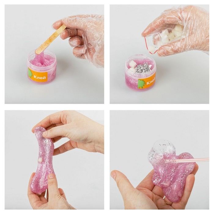 Набор для создания слайма «Slime party. Дино» Набор для создания слайма «Slime party. Дино»