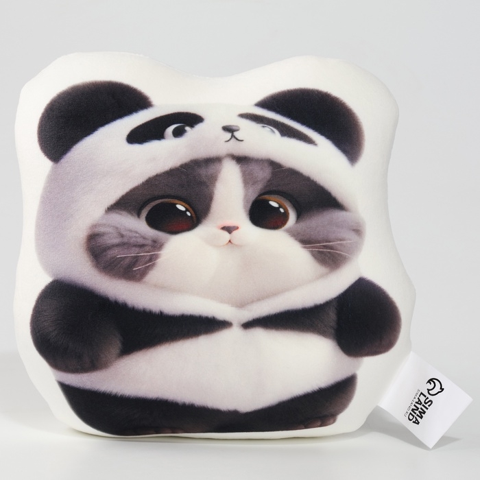 Игрушка антистресс «Котик в костюме панды» Игрушка антистресс «Котик в костюме панды»